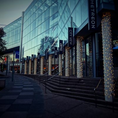 Metreon Pillars