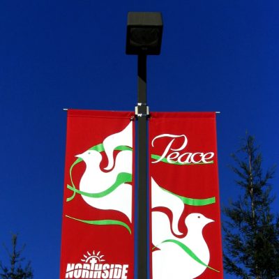 Northside Peace Double Banners